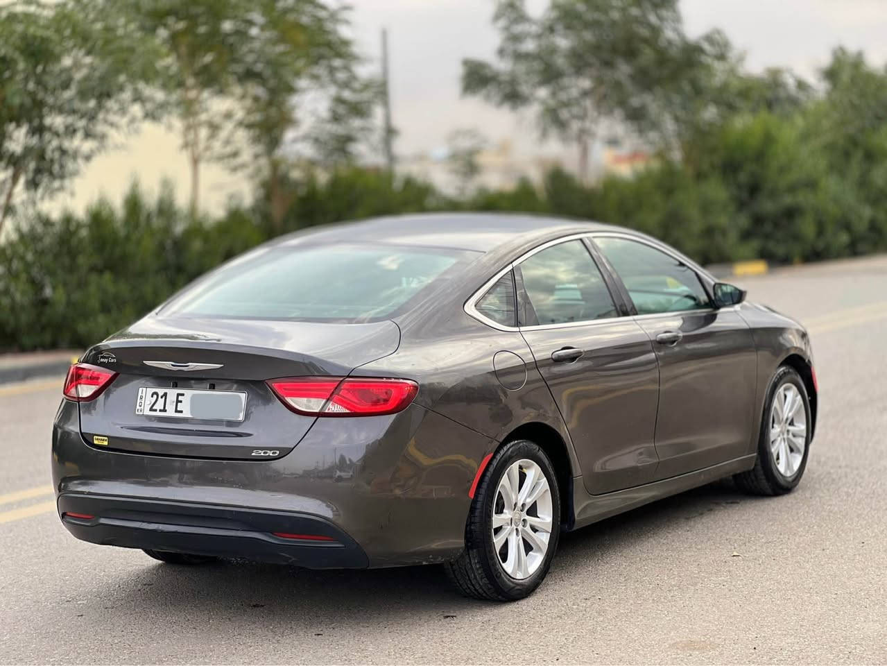 للبيع فقط .
كرايسلر C200
ماشية 100 الف 
موديل 2016 
گير ماوس سايد بريك بصمة 
تبريد تتفية شغال منضومة لايت اصلي
گير محرك كفالة من فتح
رقم شمالي دولي  سنوية جديد شرط تحويل 
تخم تاير جديدويالة اصلي
سيارة بل واقع احلا من صور 
بيها صبغ مكانات اثر طخ طخات خارجية ابيع حزام 
بجم خلف كبس قمارة تكم بدون صبغ شرط . 
مكان سيارة كركوك 
سعر 85  مناسب 
***********📞
***********📞
***********📞
كورك بيها واتساب أربيل, العراق
