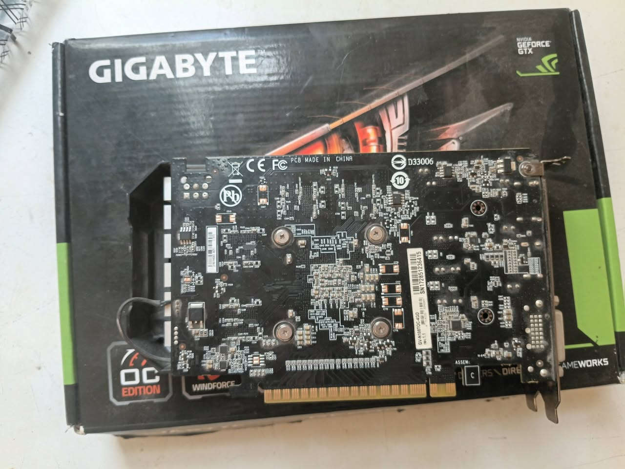 1050 ti
نظيف وحرارته ٧٠ اعلى شي 
سعره 70 نهايته
موجود توصيل


**إذا كنت صاحب هذا الإعلان وتريد حذفه لأي سبب، رجاءا أرسل رسالة إلى الدعم الفني**