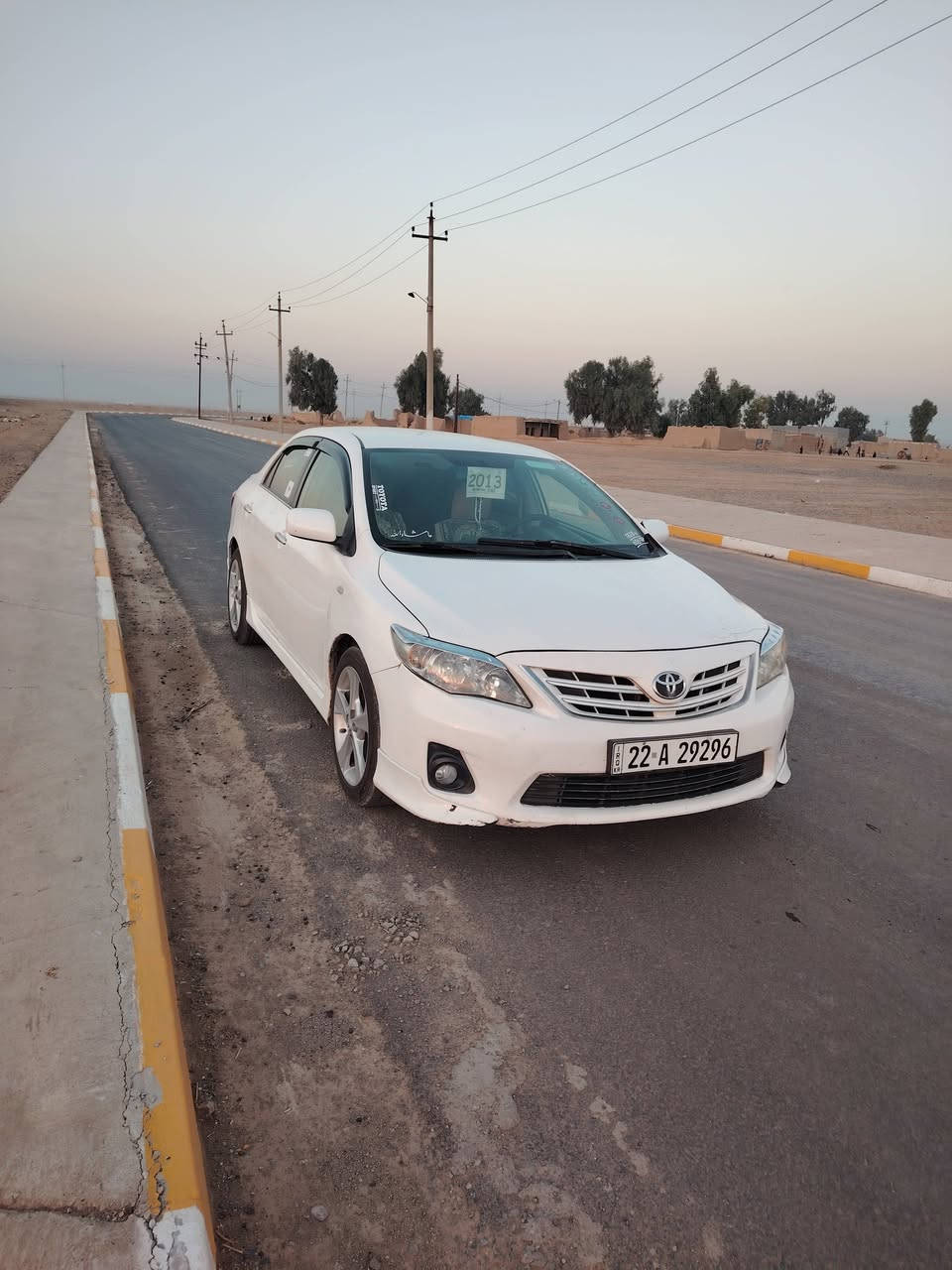 🚗 **للبيع | تويوتا كورولا 2013**
✨ سيارة نظيفة وجاهزة للاستخدام

🔹 الموديل: 2013
🔹 اللون: أبيض
🔹 المحرك: 1.8
🔹 ناقل الحركة: أوتوماتيك
🔹سنوية 2028
🔹هزه لشهر 9

  

✅ الضرر فقط **بارد**.
✅ **بدون صبغ**.
✅ شاشة أندرويد.
✅ كاميرا خلفية.
✅ حساسات خلفية.
✅ طقم تايرات جديد.
✅ حدادية جديدة.
✅ محرك مامفتوح 
✅ السيارة لا تحتاج أي مصروف، جاهزة للاستخدام مباشرة.

📍 قضاء مخمور
💰 **السعر:**📞 **للتواصل:** 
***********
