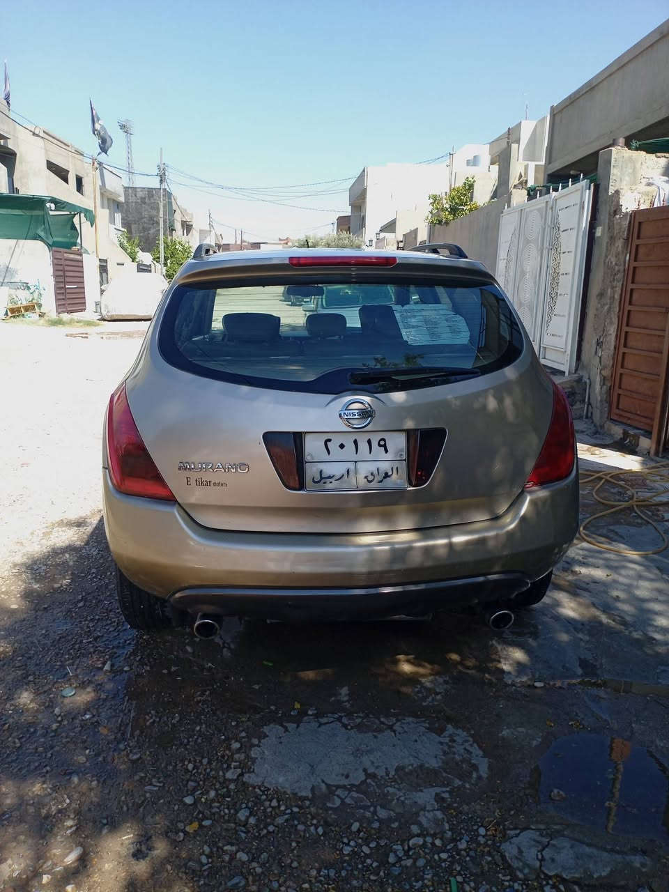 سياره نيسان للبيع موديل ٢٠٠٦ بي دفتر بانزين كشنات كهربائي شغال سقف سلايت كهربائي شغال جامات كهربائي شغال استيرن باور قفل مركزي أربع تايرات جديد كير محرك شرط لا صرف لا بخار تبريد شغال شرط التحويل والوكالة السعر ٦٠ أو بي مجال مكان السياره كركوك للاستفسار ***********
