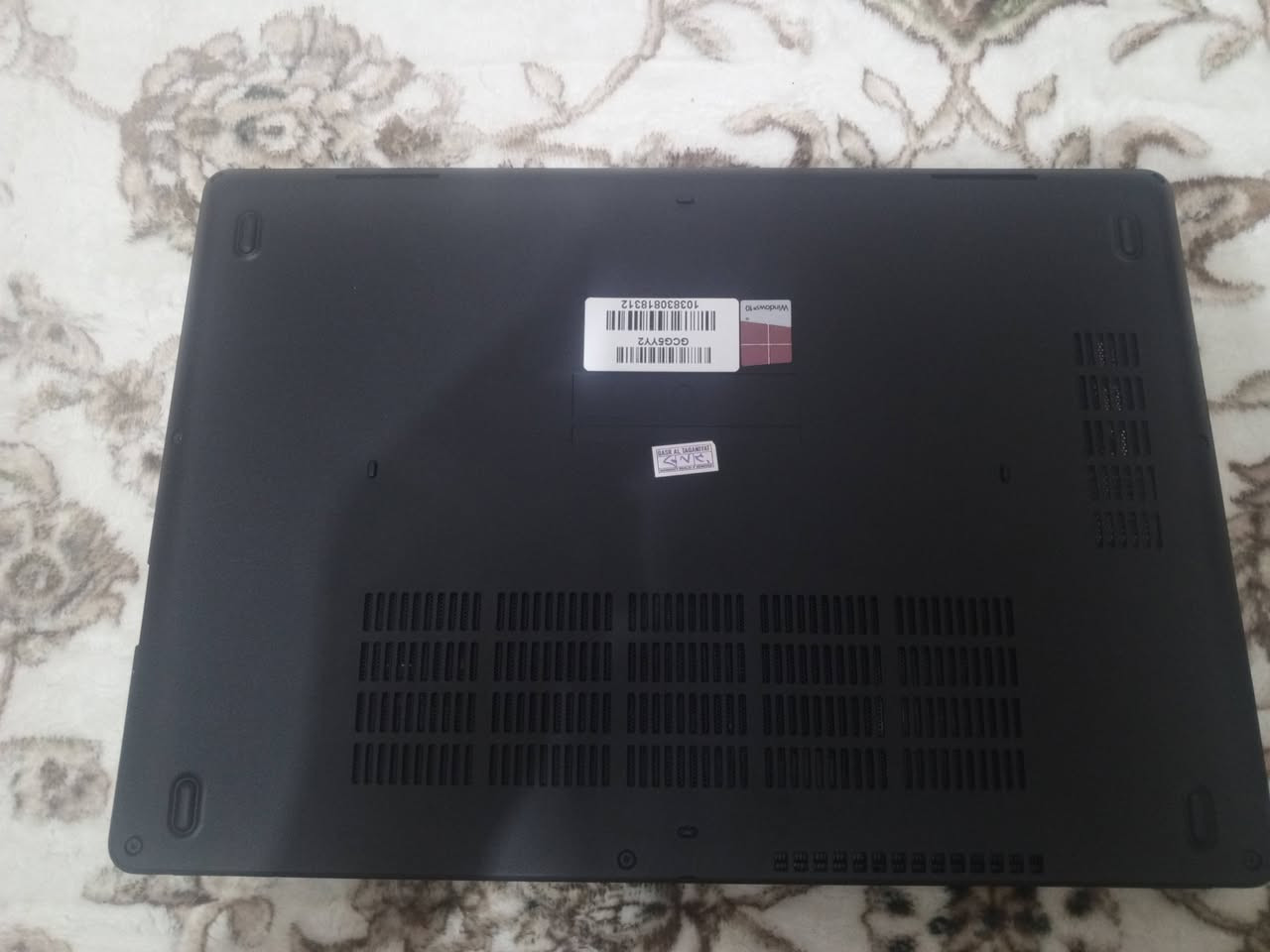 السعر 225
الابتوب الجيل الثامن ___Dell Latitude5490

المواصفات 

المعالج__Intel Core i5-8350U__الجيل الثامن 

الرام __8GB DDR4

التخزين _256GB SSD سريع 

كرت الشاشه _Intel UHD Graphics 620

الشاشة_14 انج LED بدقة عاليه 

نضام التشغيل _ Window 10 اصلي ومفعل 

الملحقات شاحن اصلي بلادي 

جنطه حاسبه كبيرة 

ماوس هدية 

السعر 225 الف دينار 

النظافه كدام عينك موجوده بل صور

واتساب واتصال ***********44
