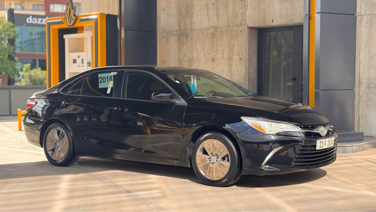 ‏TOYOTA CAMRY 2016LE
کامرى مۆدێل2016 LE 
ڕەنگى ڕەشی قەتران
گێڕ و مه كينه ى به شه رتى يه ك مانگ بەس قەباخی کراوەتەوە بۆ دیجیتاڵ
سه وت و سه رف و خه له لى نييه به شه رت
(( دوو پارچه ی بۆیاخە)) 
 
مواسەفات
( - شاشه - كامێرا - كوشن كاره باى - ويل كه پ - ناو ڕەش  - ڤۆليۆم - تحديد سورعه  - حاسە )

چوارتايه و ويلى لۆكى له ژێرداييه
سه نه وى و ڕه قه مى تازه يه 
::: گێڕ و مه كينه و كاره باى  و هه موو گيانى به شه رت :::

شوين: سليمانى
سعر:١٣٣$
مؤبايل: *********** السليمانية, العراق
