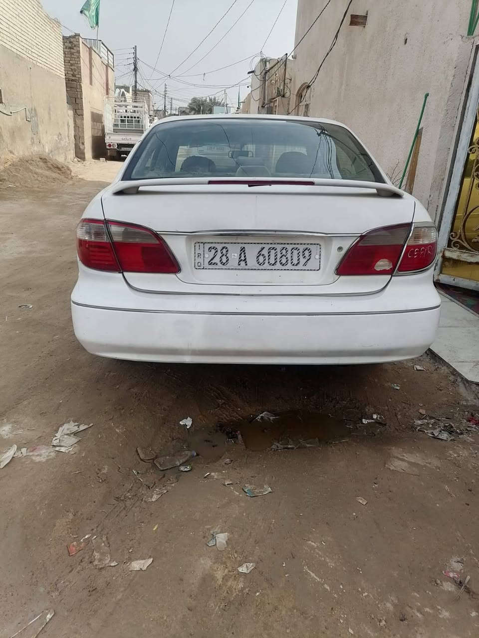 السلام عليكم
سياره نوع نيسان صالون موديل 2000 نجف مكزمه للتواصل على الرقم ***********
