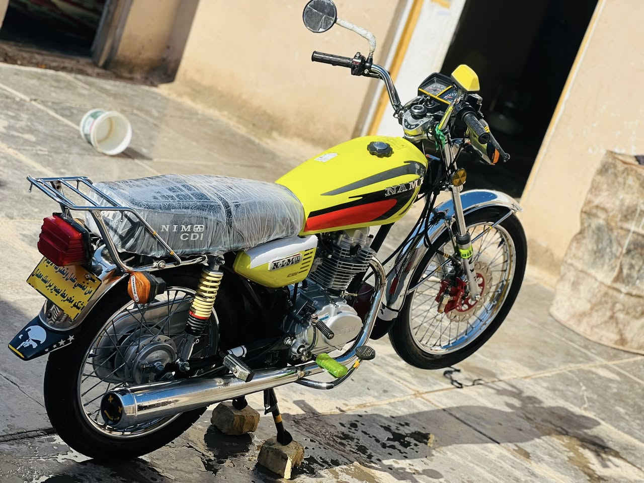 سلام عليكم دراجه متياز موديل 23اوراق اصولي دراجه نضافه فول مال جناي دراجه احله من الصوره سعره مليون و100 خاص موجود وهذه رقمي ***********مكاني واسط قضاء الحي
