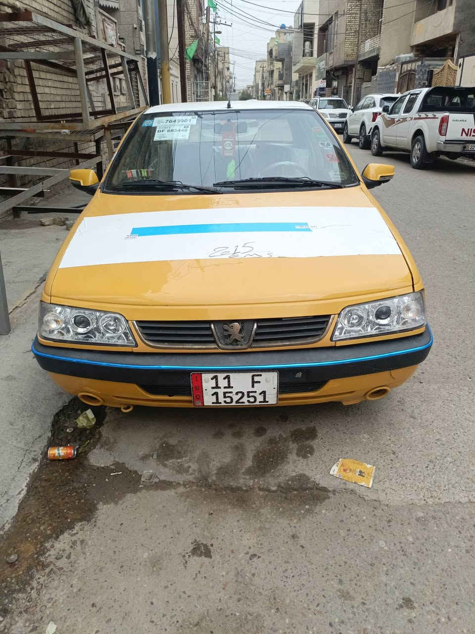 كل عام وانتو بخير  شباب بيجو لميس 2015 كفاله عامه من الضربه والصبغ سياره كولش جديده كولشي بيها شغال تبريدها ثلاجه تخم تاير جديد ما بيها نقص كد البرغي بسمي سياره مصفره هيئه وغرامات مكاني بغدادد
السعر 46
***********
