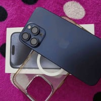 15 Pro Max ذ 256 ب 91  دبل سيمكارت  عدد دورات 455 جهاز جديد على ايدي م...