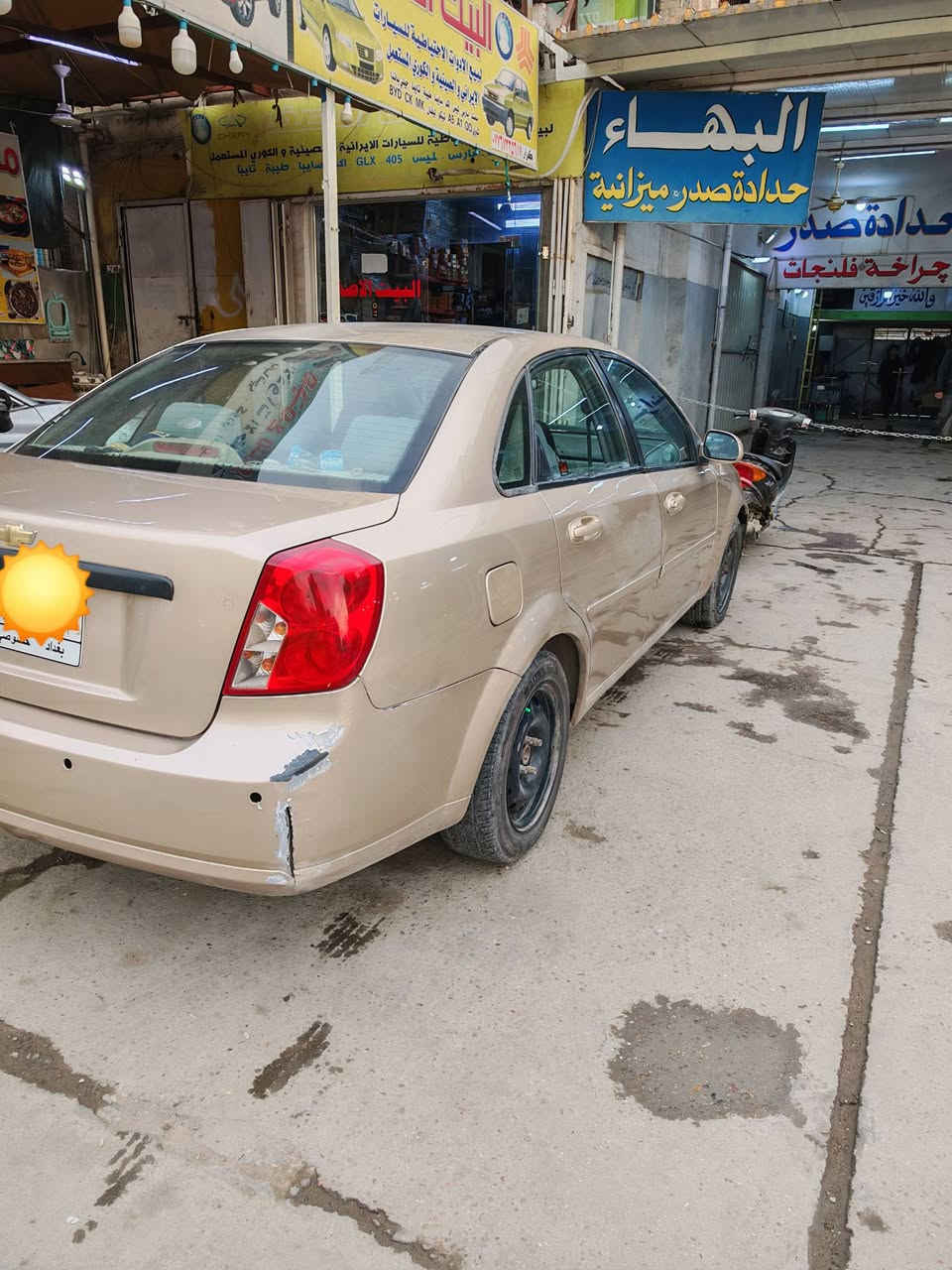 السلام عليكم
فورنزا للبيع 
موديل 2007 محرك وكير مكفول 
محرك 2000 دوش 
مصبوغة عام للجمالية 
السعر 55وبيها مجال 
 السيارة بأسمي وتحويل ثاني يوم 
العنوان بغداد 
الرقم ***********
