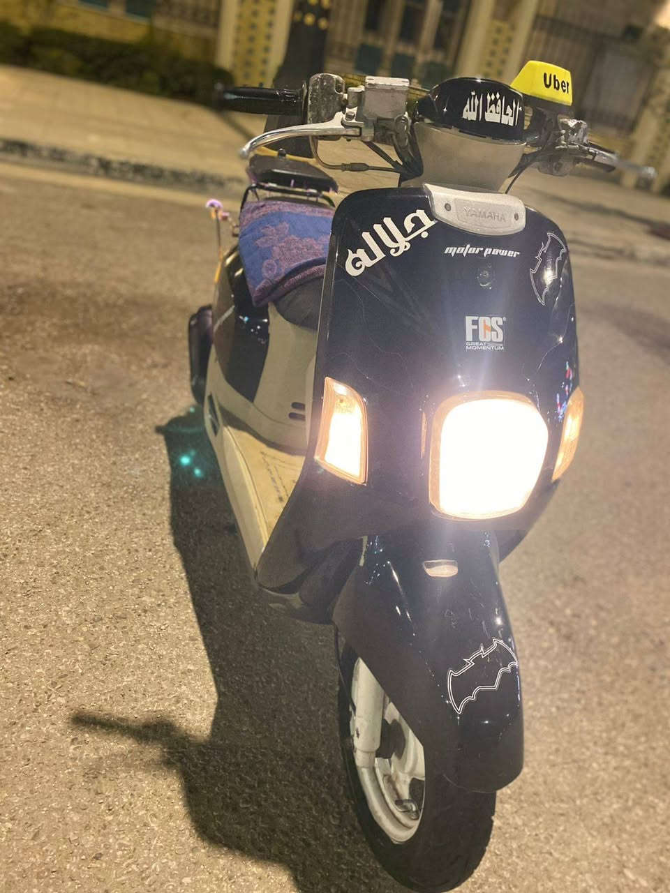 سلام عليكم من رخصت مدير الكروب 
البيع دراجه ماكس بوليس الكفر اسود ودواخل كريمي دراجه نضيفه ما مفتوحه كلشي نضيف نكره سلف هندر واحد اشاير شغالات هورن شغال الكل يشتغل   بس الكفر تجاري 
دراجه خير من الله فول ***********رقمي واتساب
المكان كربلاء حي العسكري
