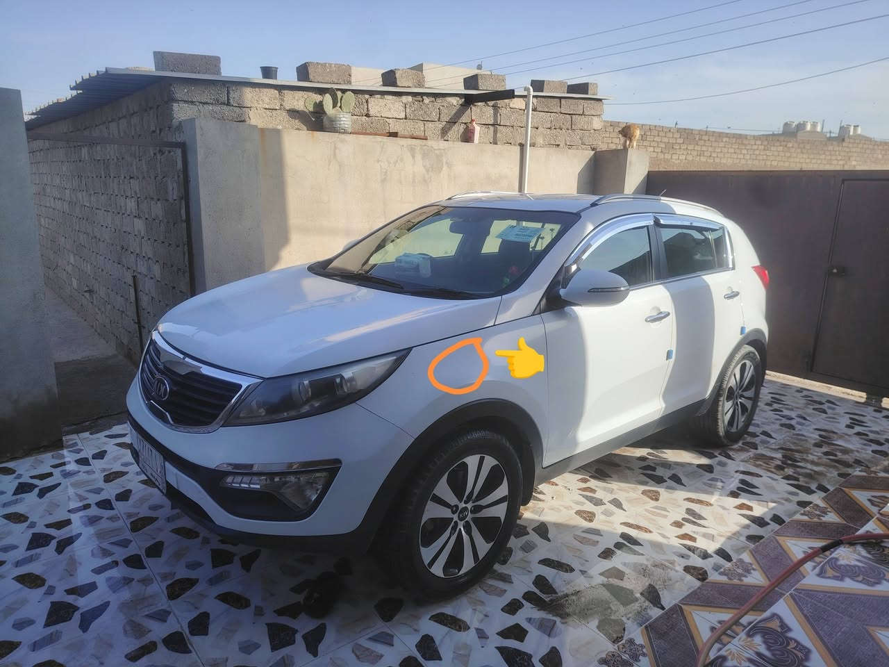 سلام عليكم
كيه سبورتاج 2013
السياره مكفوله كفاله عامه
كير محرك بشرط
اشاير بل مري مرايات شفط
الصبغ الي بيهه موجوده بل صوره
مكاني الموصل ***********
