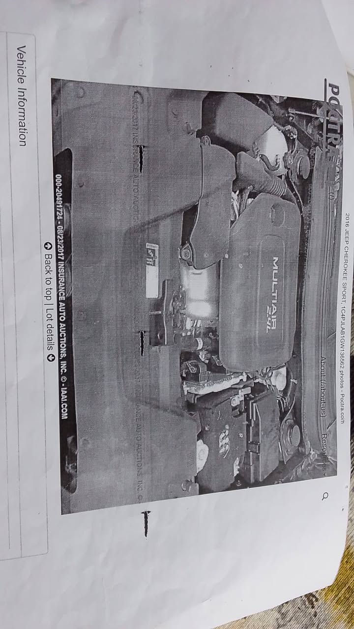 سلام عليكم جيب شيروكي بزون موديل 2016تقرير غرق رقم ناصريه باسمنه تحويل ثاني يوم سنويه نفاذه ب2029كير مكينه حداديه تبريد تخم تاير كله جديد العنوان بصره السعر 120وبيه مجال بسيط انا مكلف بلنشر هاذه رقم راعية السياره ‪0774 840 1516
