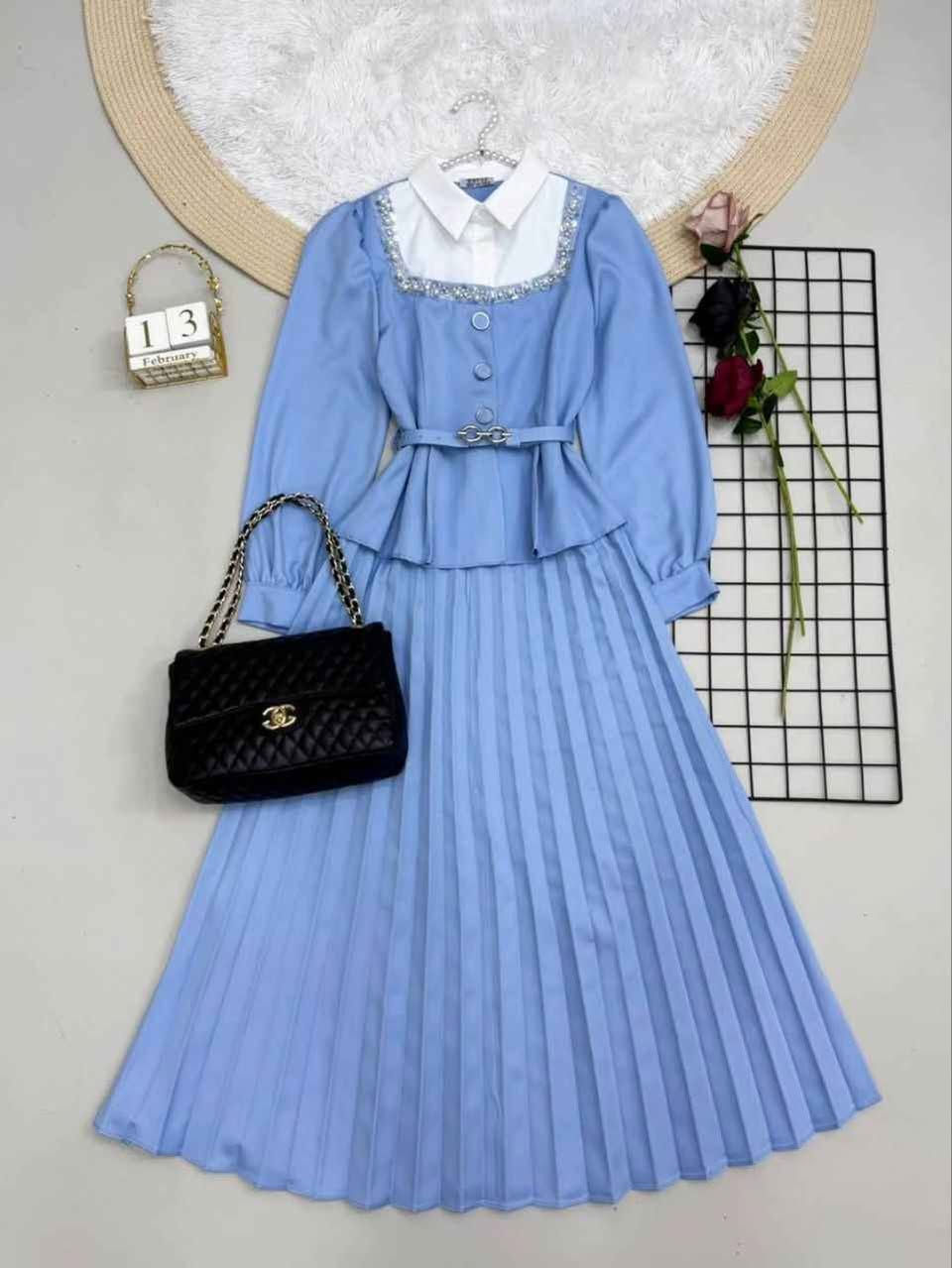 🧿﷽ وعلى الله توكلنا 🧿

لا تعلن الخطوات اعلن الوصول🫰🏻🚶
جديدنا لاينتهي وبضاعتنه غير😌😉

فستان دابل تركي 

طقم قطعتين شي نازك 😉
قميص + تنوره  

نوع الخامه  دابل تركي 🇹🇷🦋

طول التنوره 90 سم 
طول القميص ٧٥ سم 
القياسات 38/ 48

سعرالقطعه ٣٨ الف
توصيل5 الاف بغداد, العراق


**إذا كنت صاحب هذا الإعلان وتريد حذفه لأي سبب، رجاءا أرسل رسالة إلى الدعم الفني**