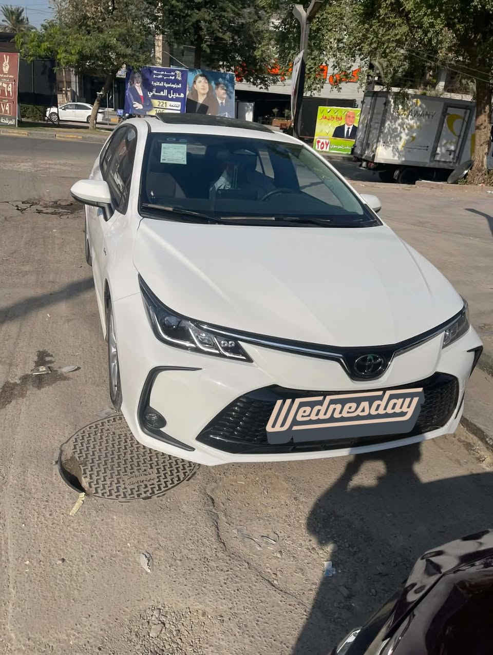 كورلا 2025 هايبرد ماشيه 6000 زيرو مكفوله رقم بغداد بأسمي للبيع او مراوس السعر 157للاستفسار ***********
