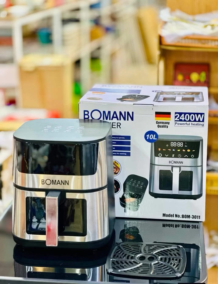 قلايه هوائية بدون زيت 10 لتر
ماركة بومان الألمانية
السعر 48 الف
للحجز والاستفسار يرجى مراسلتنا على الخاص ✅ 
واتساب:***********
 #منزلي #قلاية #اكسبلور #لايك
 #قلاية
