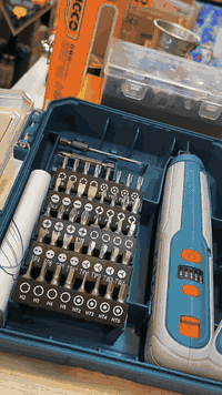 العنوان: القوة الصغيرة.. للأعمال الكبيرة! 💪 درنفيس شحن 4V بعزم 5N-m مع...