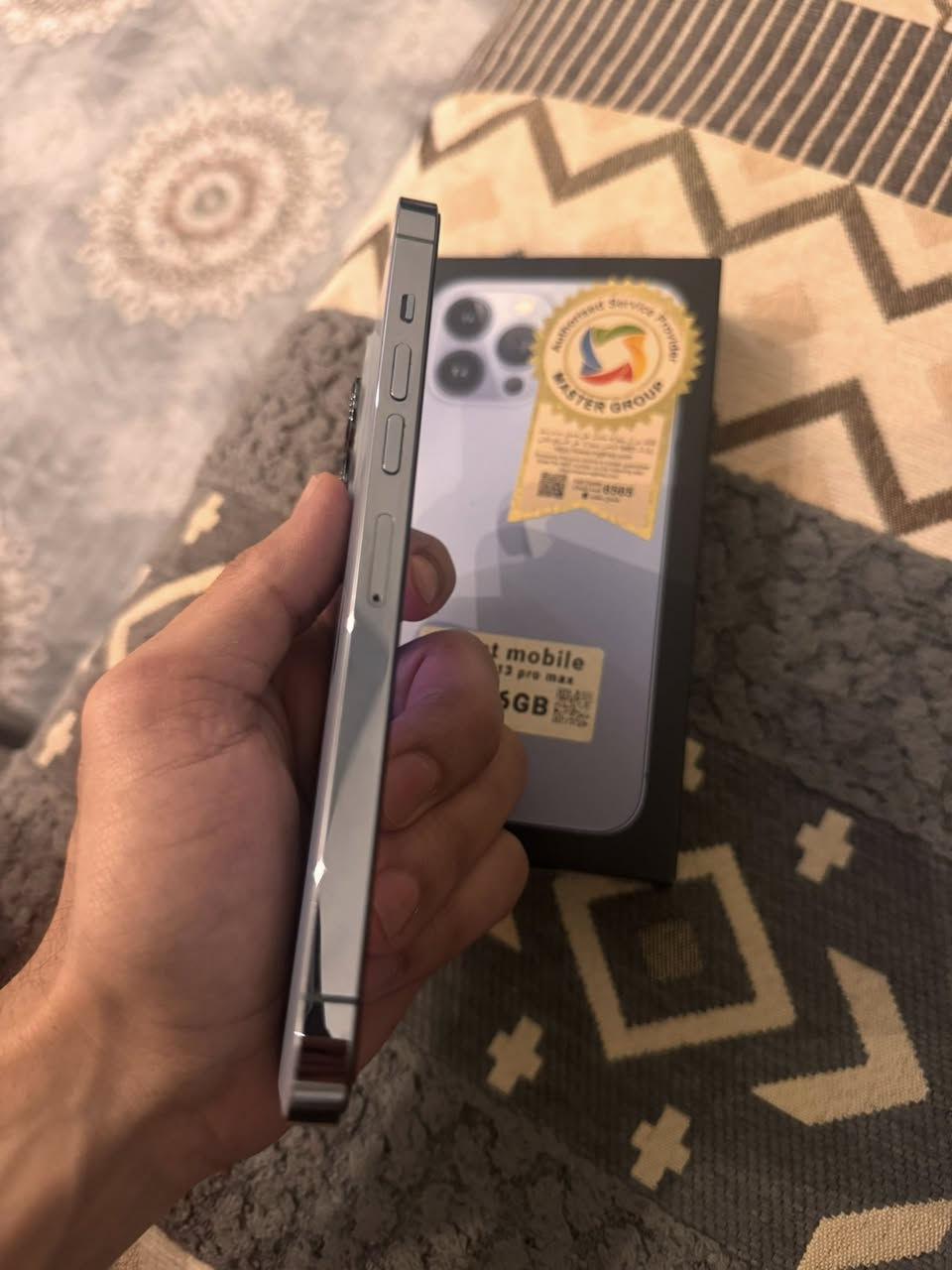 13 برو ماكس 256 شرق اوسط بطاريه 86 جهاز بلادي السعر 725
مكاني بغداد 
***********
