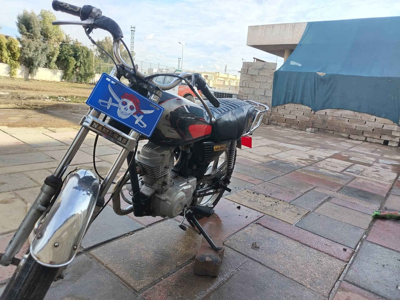 السلام عليكم #للبيع محرك ساعه كلجات دبلات كله جديد تخم تاير جديد ابريكات امامي خلفي لمس #سعر 250بي مجال لطيبين مكان كركوك #***********
