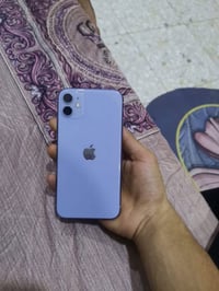 جهاز ايفون للبيع 11عادي شرق اوسط ذاكره128بطاريه 79مكاني بغداد رقم 0775...