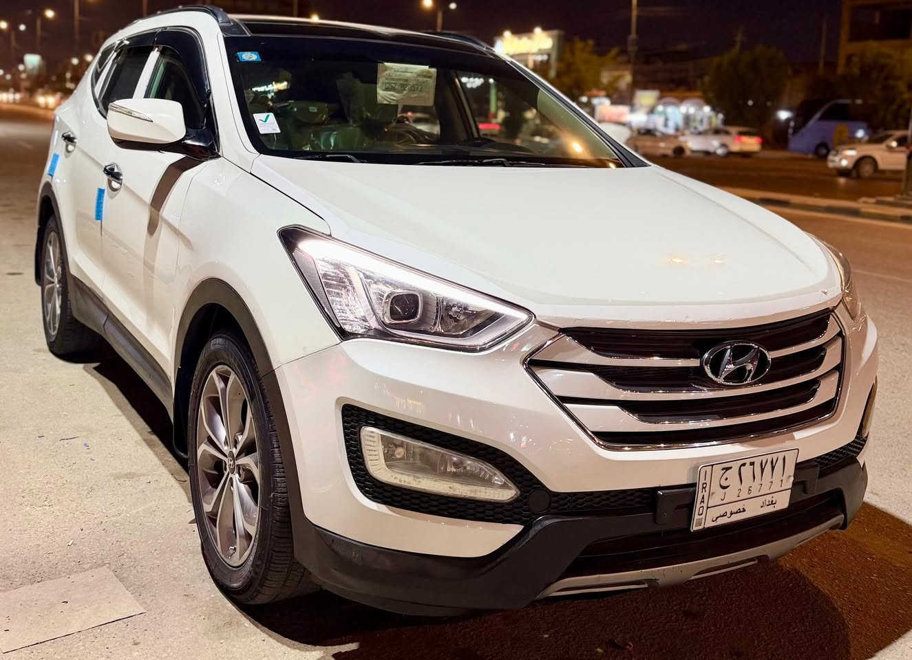 سنتافي خليجي 
موديل 2013 
محرك 6 سلندر
المواصفات فول
عده البصمه
مكينه كير حداديه 
خير من الله صبغ بنيد
وجاملغ بدون دواخل
ولباقي كفاله السعر 145 
‏مامتواجد ع فيس الستفسار
هذ رقمي ***********￼￼
