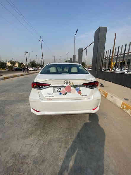 السلام عليكم 
من رخصة الادمن المحترم 
كورلا 2024 ساز فقط بانزين فول مواصفات GLI مواصفات معروفة ماشية اقل 9000 بعدها زيرو مصار هواي من اخذتها بشهر التاسع بعدها بالضمان السيارة رقم اربيل بأسمي شرط التحويل مكان بغداد الشراي يتصل ***********
