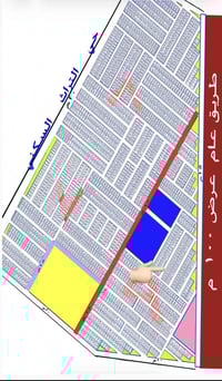 🙋‍♂️ قطعه للبيع بنص البناء بصف حي التراث بصف مدرسه الاحسان قريبه من طر...