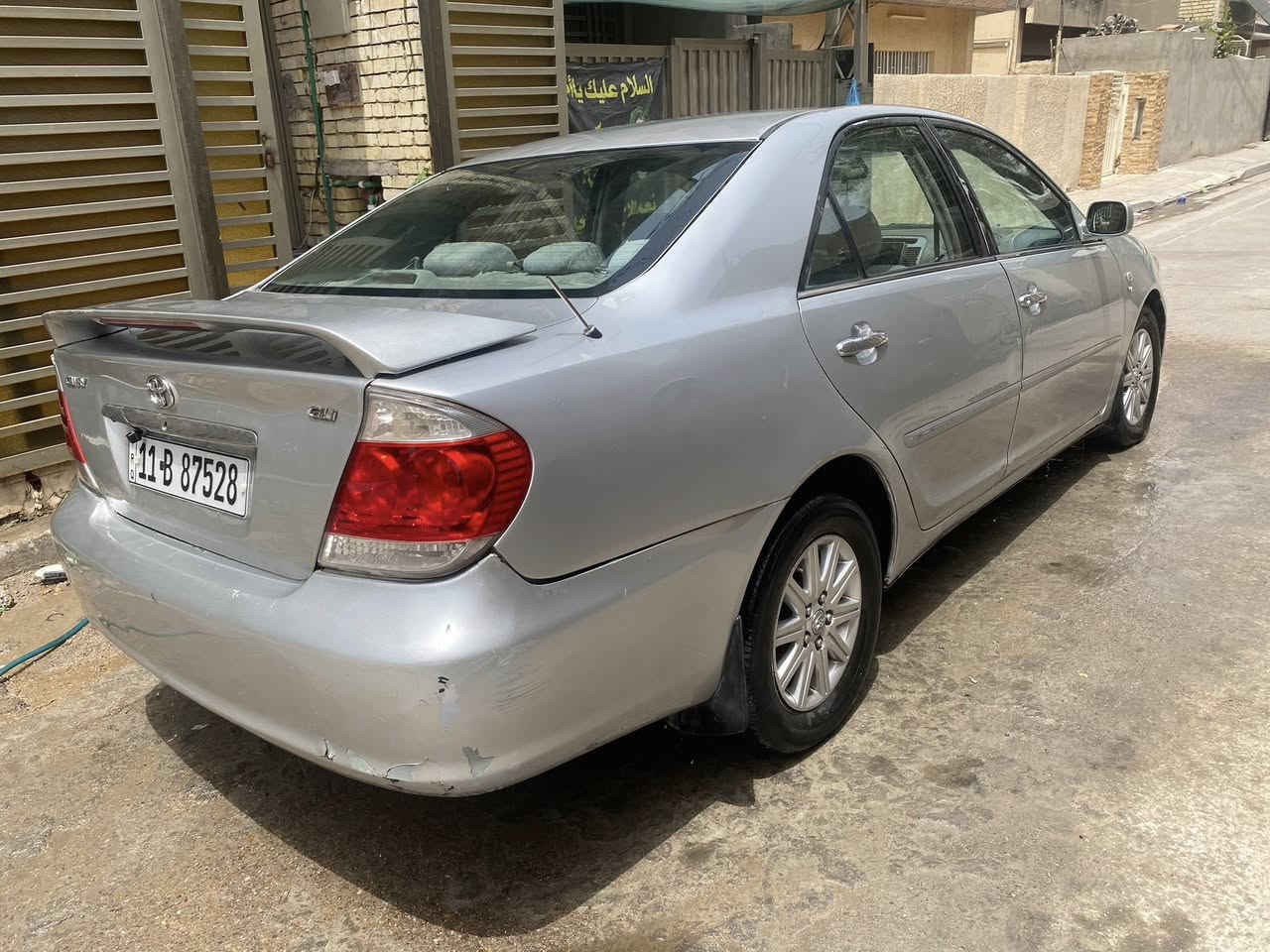 السلام عليكم كامري موديل 2006 خليجي مكينه 4 سلندر 2400 بيها ظربه بلحوض وبلجاملغ الخلفي وبيها مكانات صبغ ابيع حزام رقم بغداد بسمي مكان السياره الدوره السعر 85وبيها شي بصيط ***********
