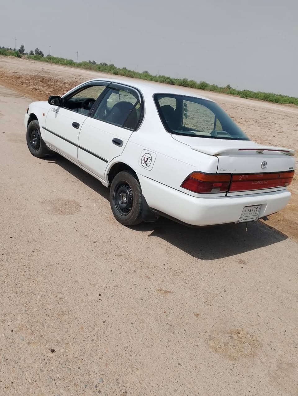 سيارة كورلا للبيع موديل 92 لون ابيض كير ومكينة مكفولات تبريد شغال عوزة بس غاز باسمي السيارة مكينة١٦٠٠ عنواني واسط قضاء الحي رقمي ***********
