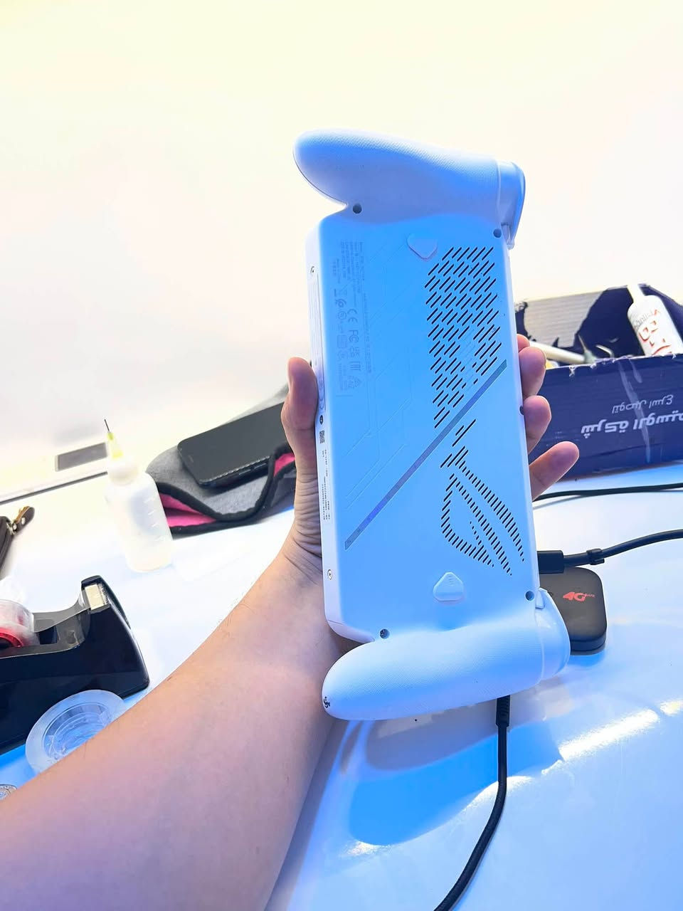 للبيع rog xbox ally 
نسخة 2025 
ذاكرة 512
معالج ryzn z2 A
جهاز نضافة 100‎%‎ 
استخدام بسيط جدا شهر وشوي 
توصيل متوفر السعر 750 الف فقط 
***********
