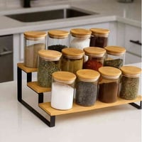 رف معدن خشب • المقدادية ديالى • توصيل لجميع المحافظات