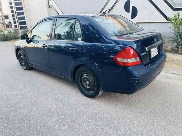 من رخصة الادمن المحترم 
نيسان فيرسا 2008 رقم بغداد مشروع وطني صبغ قطعة فقط مكينة گير حدادية صدر تبريد السيارة جاهزة من كافة النواحي 
السعر 77
للاستفسار ***********
