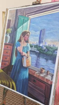 رسام واقعي • الوان زيتي • كركوك