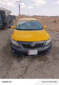 كورولا موديل 2009 كندي باسمي سنويه 28 جملغ. وبونيد. بدون دواخل السعر 1...