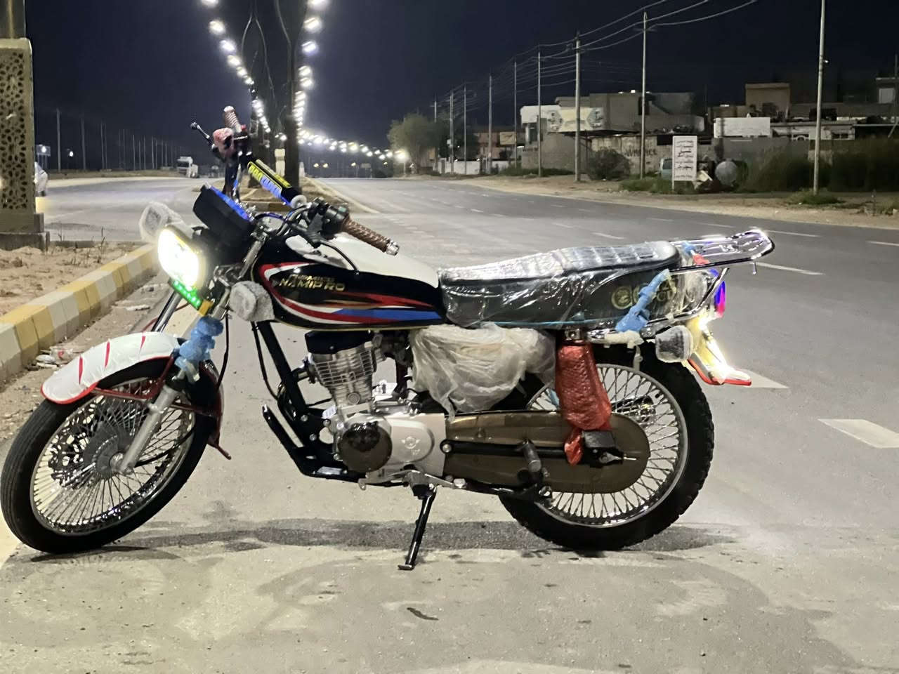 سلام عليكم ماطور نامى پرو محسن اى عيب مابى  كوله شغال بصمه  موديل 2026محرك 125 مكان خانقين ره قم تليفون ***********
