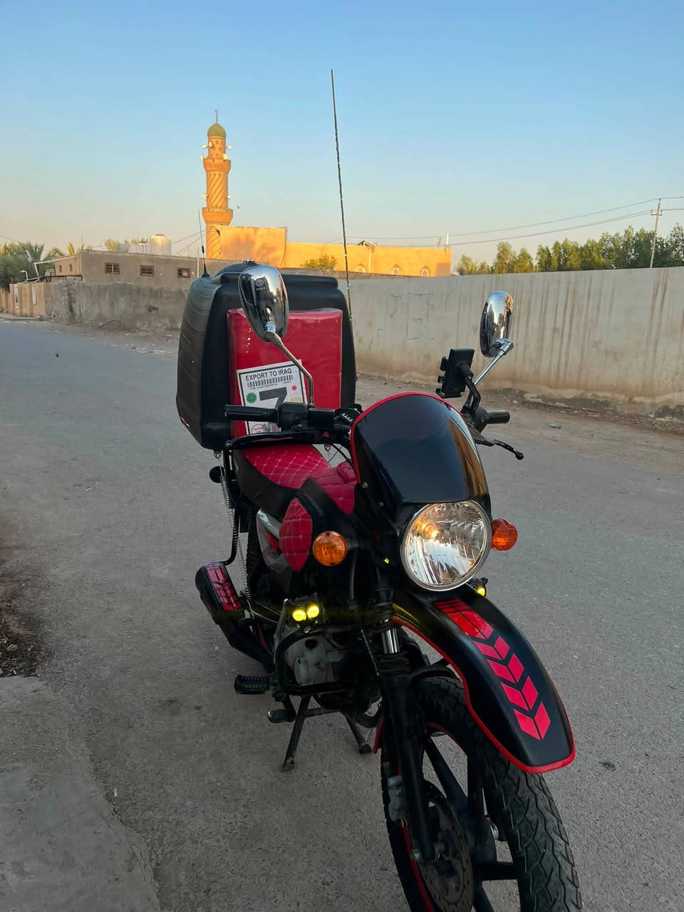 دراجة بوكسر مرقم ديالى بسمي تحويل ثاني يوم
كفاله عامه محرك كير كهربائيات مكاني ديالى بعقوبة الرحمه 
سعر 2000 
لاستفسار وتساب وتصال على رقم ‪***********
