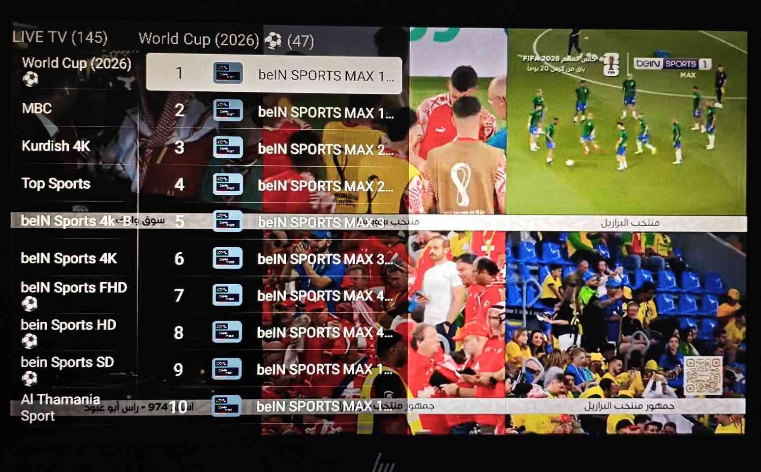 مستعمل:
للبيع مع اشتراك iptv ( قنوات مشفرة رياضية وغيرها..) مجاني شهرين
🔥  MAGIC A100 Android TV Box كامل الملحقات 🔥

📺 حوّل شاشتك إلى Smart TV بأقوى تجربة

⭐ المواصفات: ✅ Android TV 14

✅ يدعم 4K Ultra HD @ 60FPS (2160p60)

✅ رام 2GB

✅ ذاكرة داخلية 32GB

✅ ريموت Bluetooth أصلي (تحكم بدون توجيه + أوامر صوتية)

✅ يدعم YouTube وجميع التطبيقات

✅ Wi-Fi + مدخل إنترنت LAN

✅ سريع ومستقر

📦 الملحقات كاملة: ✅ الجهاز

✅ الريموت البلوتوث

✅ الشاحن

✅ كيبل HDMI

💯 الجهاز نظيف جدًا وجاهز للعمل

💰 السعر: 40,000 دينار عراقي

للتواصل : ***********
