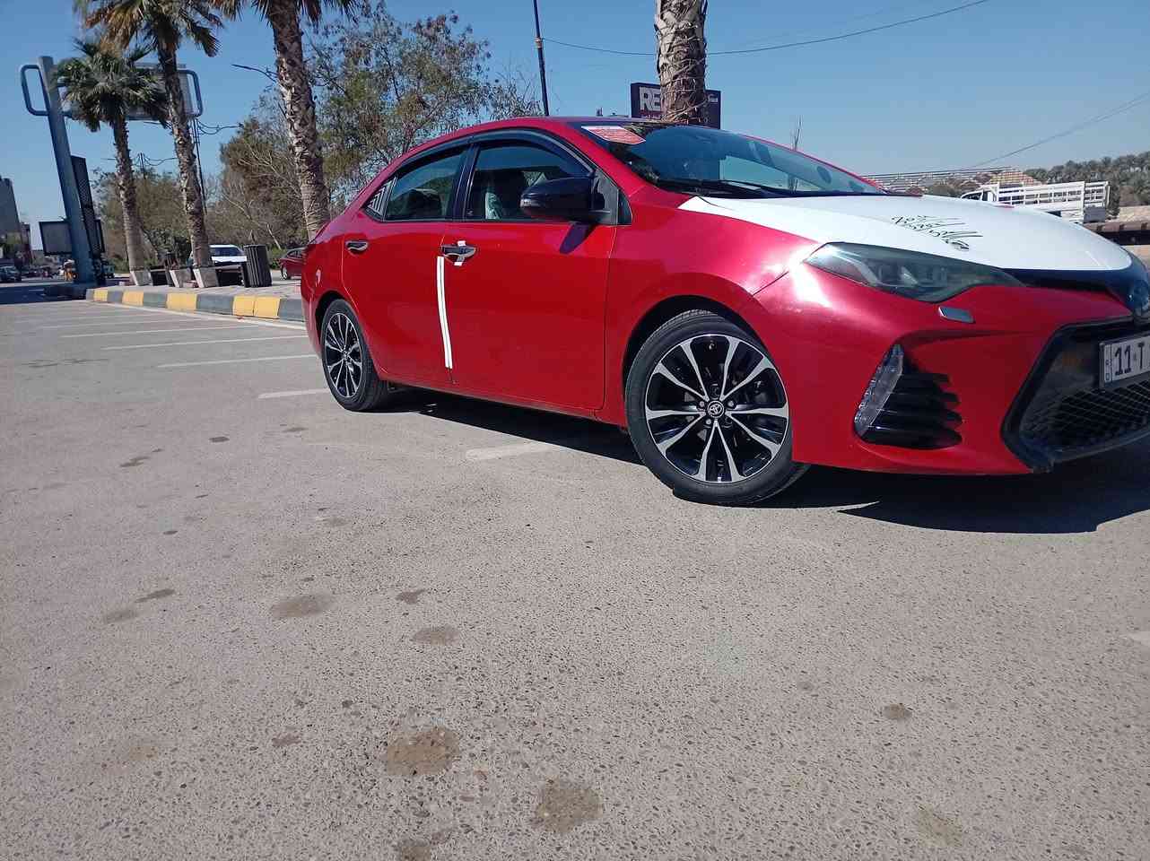 السلام عليكم تيوتا كورلا 2019 مواصفات SE الرقم بغداد حادث جامرلغ وبنيد بدون دواخل وشاصي ديالى تقاطع القدس السعر128
 ***********
