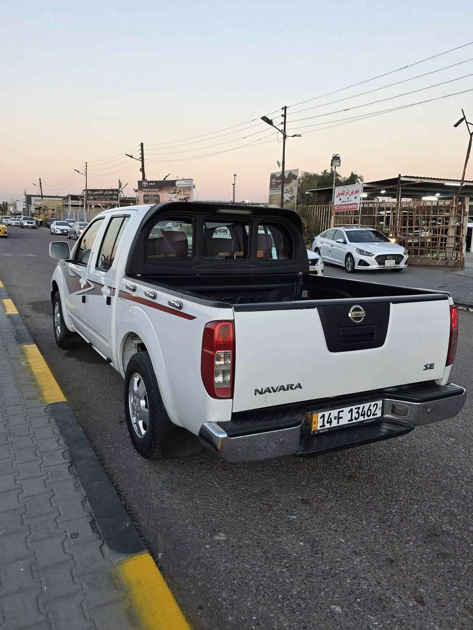 نيفاره ... موديل ٢٠١٤ ..   مكينه مامفتوحه ....
ماشيه ٢٠٠ .... بيها صبغ ربع داير الخلفي ..صبغ باقي السياره كفاله .... وجديده وجاهزه ورقم وسنويه جدد لل٢٠٣٠... تنفذ .. مكاني بصره ... 
السعر ١٢٨ قفل ققل ....
***********... البصرة, العراق
