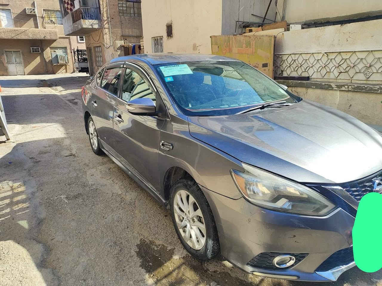 نيسان سنترا واريد أمريكي 🇺🇸 موديل 2018
السيارة مشايه 105 ميل 
ضرر السيارة موضح بلصورة فقط جاملغ 
فئه السيارة SL فول مواصفات 
تدفى كشنات 
سستتم سماعات Boss 
سلايد روف 
تربريد منفصل / كشنات جلد 
السيارة كامله من كلشي وسنويه جديدة قبل شهر تم تجدديها هيه والرقم إنكليزي 
السعر 112
مكلف بالنشر راسل الرقم : 0770 004 6258
