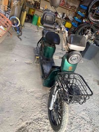 دراجة شحن • 5 بطاريات • استخدام قليل