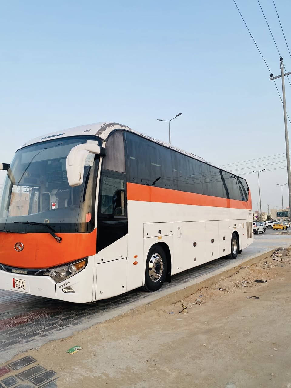 ~~~~~~يقدم لكم ~~~~~~
    معرض علي العبودي الكربلائي
السلام عليكم باص للبيع نوع كينك لونك
47راكب 
نوع جوبلس
تبريد ابو الزعانف 
كير اوتماتيك صندوقين 
تخم تاير ويل كروم
رقم سليمانية دخول جديد 
العنوان كربلاء الحر مجاور مستشفى التركي
للاستفسار على رقم الهاتف
*********** 
***********
