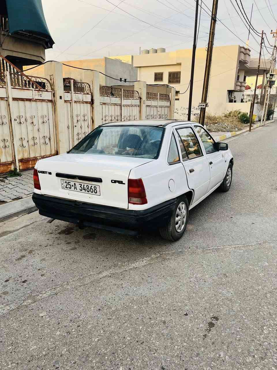 كاديت رقم كركوك باسمي كلشي ما ناقصها سيارة كلش نظيفة رايدها بــ 25 $ 
***********
