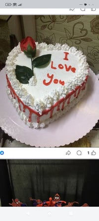 كيك عيد الحب • حلويات