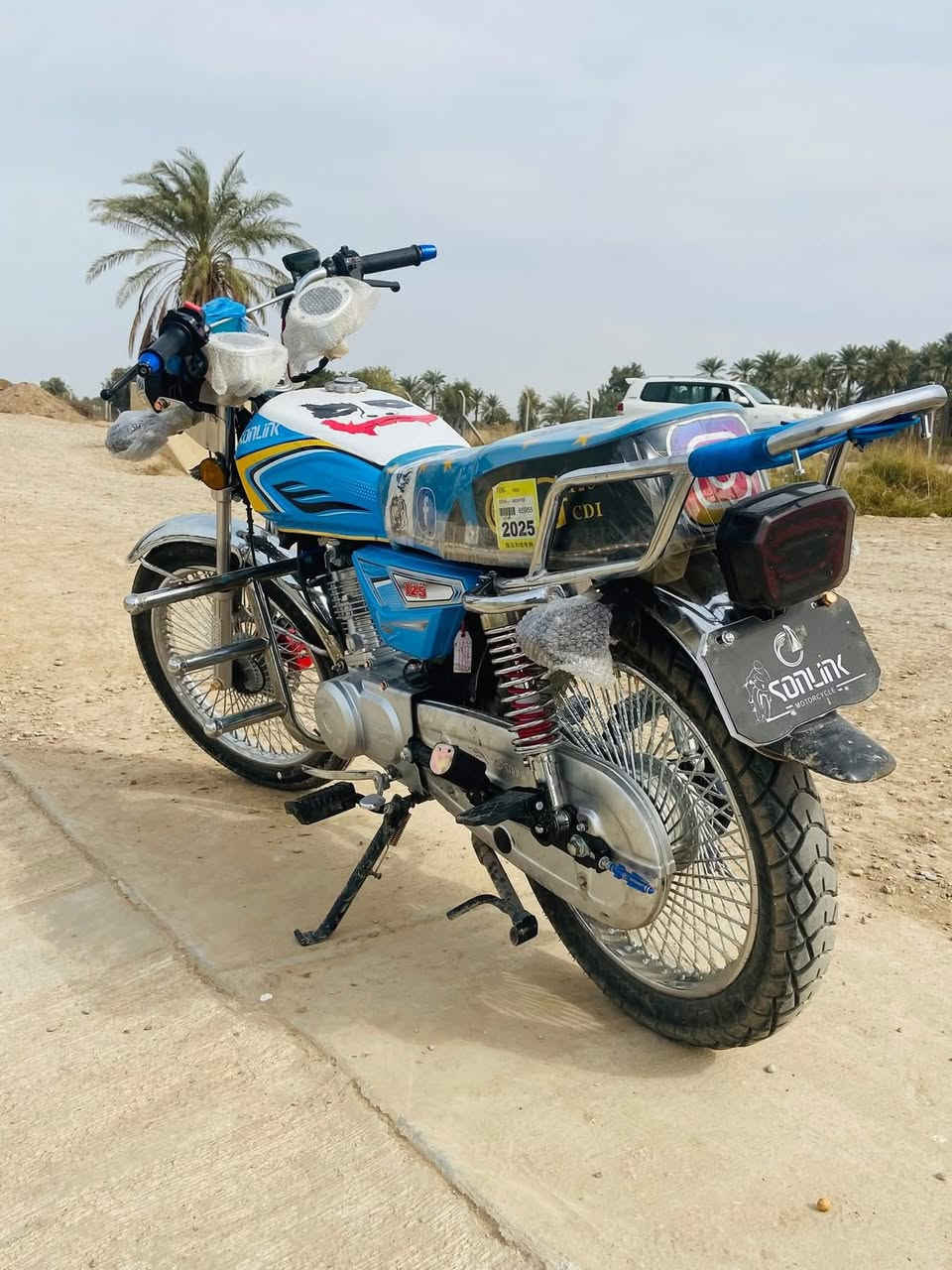 السلامو عليكم
دراجه تايكر موديل2025 نضيفه فول لفول كهربائيات كلها شغالة رمبه صارله شهرين من نزلتهة مراوس بـ سيفان 25مكينه + شاصي رقم الهاتف/ ***********# عنواني ديالى شهربان
