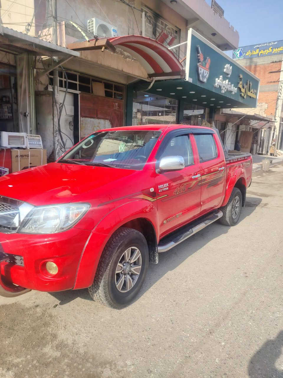 هايلوكس فور ويل موديل ١١ اوتماتيك سعودي ام الدعاء رقم بغداد انكليزي سياره جاهزه  من اي شي  السعر ١٩٠ وبيهه مجال مكاني النجف  ***********. - *********** اثير بي واتساب
