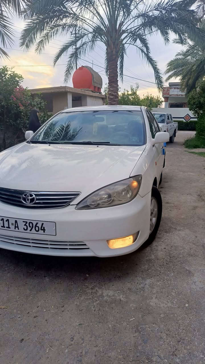 السلام عليكم...كامري2004 
كامري 2004 خليجي محرك 2400 محرك (4) جاهزه كير محرك كهربائيات بحالة جيدة . تبريد امامي خلفي ثلج 🧊❄️تدفئة شاشه خمسه ويل كاب ...
رقم انكليزي بغداد بأسمي تحويل مباشر
السيارة بيها ضربة بداية الشاصي الأمامي معمره وبيها صبغ عام جمالية 
......السعر (85)$ وبي مجال للشراي........
مكاني بغداد _ أبي غريب 📍
هاتف/  *********** 
كورك / *********** بي واتساب
