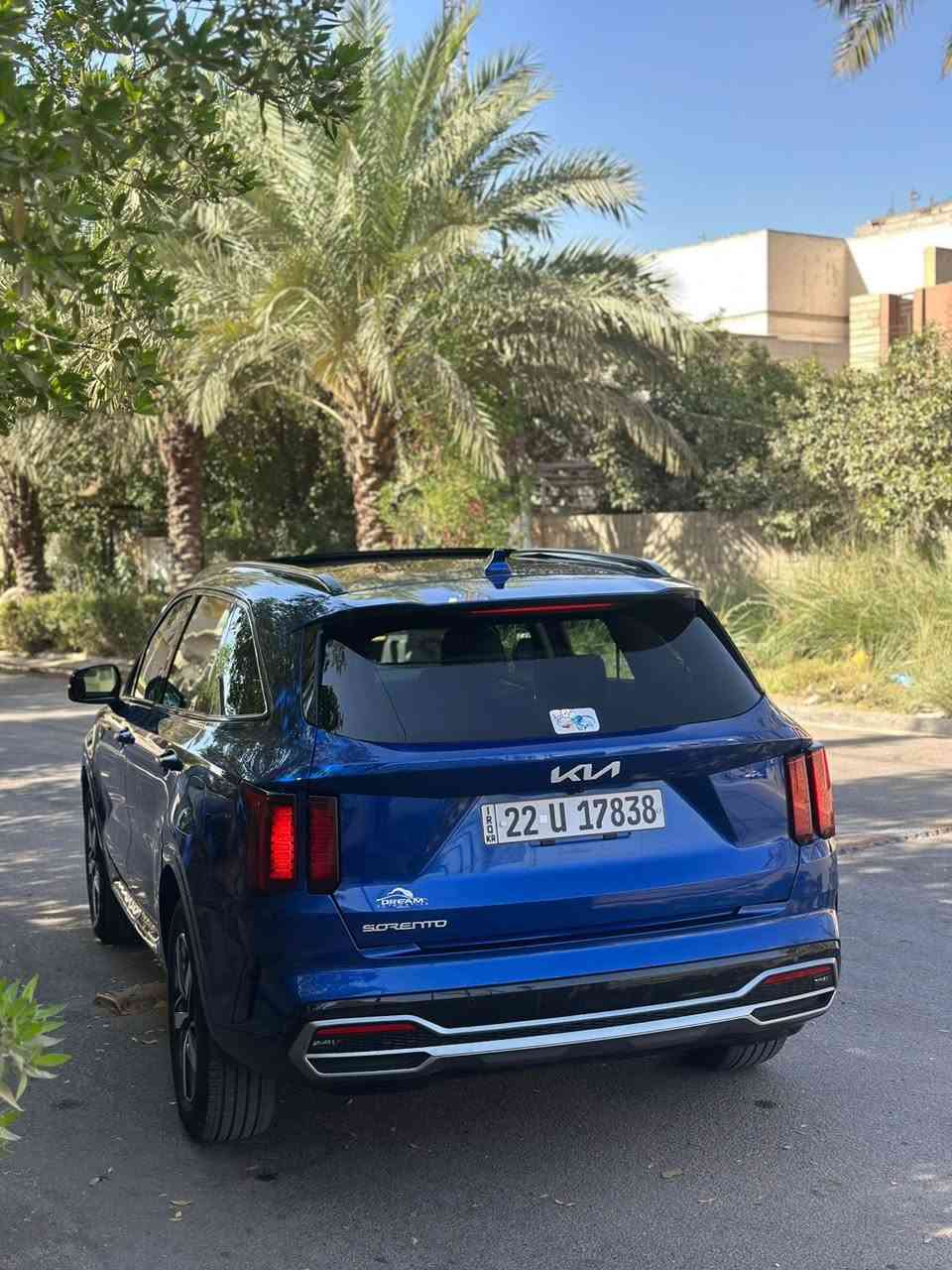 كيا سورنتو 2023 مواصفات S فول
بصمة تشغيل عن بعد 
بنوراما كشنات جلد 
كشن كهرباء تدفئة كشنات 
رادار امامي تحديد مسار تنبيه تصادم
جانبي نقطة عمياء 
شاشة كبيرة GPS 
وباقي المواصفات المعروفة 
❗️السيارة بدون صبغ بدون تبديل ايرباك ❗️
فقط دعامية امامي واضح بلصور 
ماشية 13 الف فقط 
بأسمي تحويل مباشر
السعر 225 ورقة 
مكاني بغداد
***********
