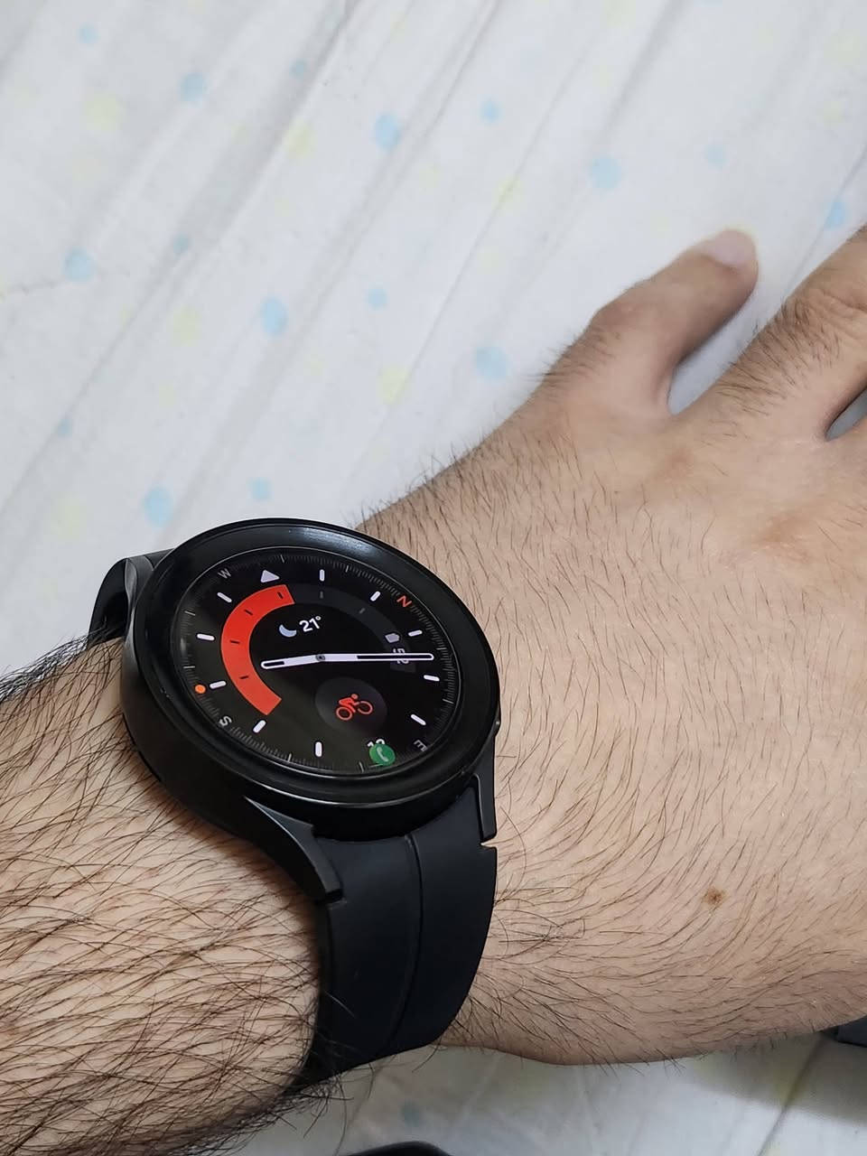 galaxy watch 5 pro 45mm
ساعة جالاكسي 5 برو نظيفة 99% بدون أي تلف بدون خدوش بحالة جيدة تأتي مع العلبة الأصلية والشاحن 150 ألف دينار مقفلة التوصيل متاح


**إذا كنت صاحب هذا الإعلان وتريد حذفه لأي سبب، رجاءا أرسل رسالة إلى الدعم الفني**