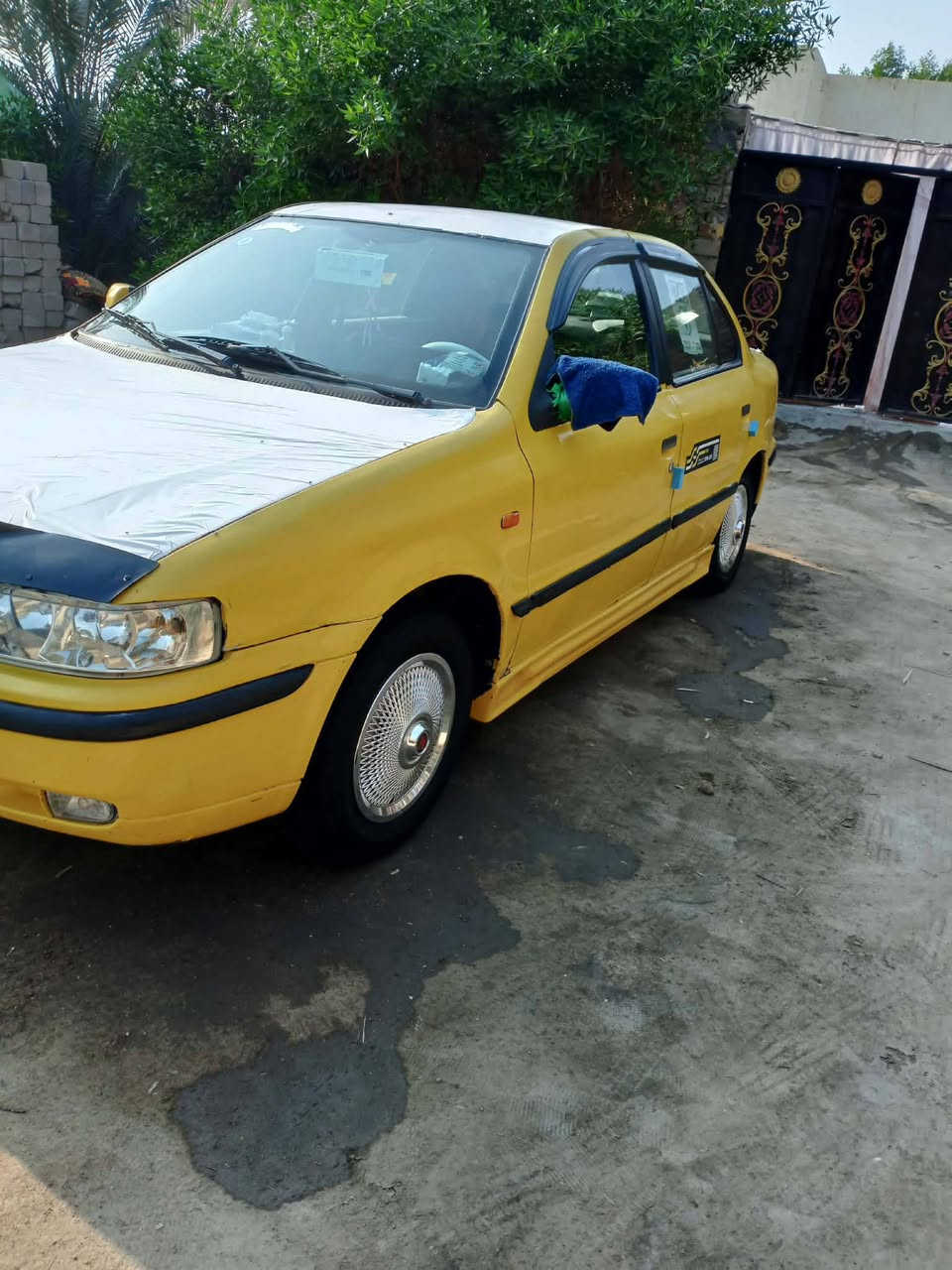 سمند موديل ٢٠٠٩ رقم انكليزي بغداد
سياره مصفره هيئه مامطلوبه سنويه لحد ٢٠٣٠    تحويل ثاني يوم مكينه كير خير من الله تخم تاير جديد حداديه جديده السعر ٢٨ وبيه مجال قليل غير متواجد على الفيس ***********
