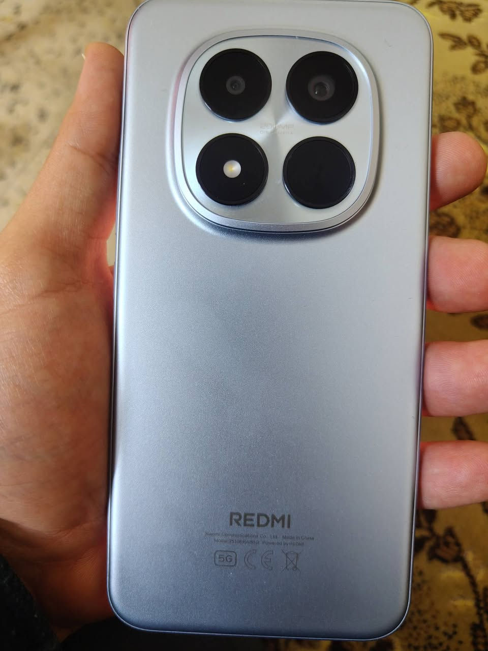 ريدمي نوت 15 برو +g5 جديد كلش الجهاز كم يوم من انوخذ كارتونة وكلشي ويا السعر 530 المكان الديوانية ***********
