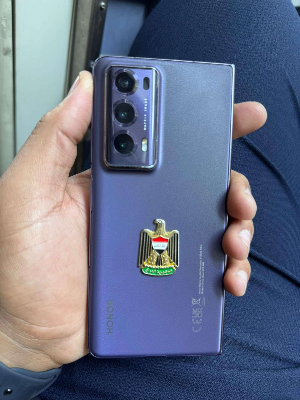 هونر ماجيك v2
الشاشة7.92 بوصة - 120 هرتز - 
 الداخليه 512جيجابايت
الرام 16 اساسي

 جيجابايتالمعالجSnapdragon 8 Gen 2
لالكاميرا50 + 20 + 50 ميجابكس
البطارية5000 مللي أمبير 
الجهاز للبدل او البيع الشرا يتواصل معي
0779555300هونر ماجيك v2
الشاشة7.92 بوصة - 120 هرتز - 
 الداخليه 512جيجابايت
الرام 16 اساسي

 جيجابايتالمعالجSnapdragon 8 Gen 2
لالكاميرا50 + 20 + 50 ميجابكس
البطارية5000 مللي أمبير 
الجهاز للبيع مكاني بغداد 
للاستفسار واتساب ***********
