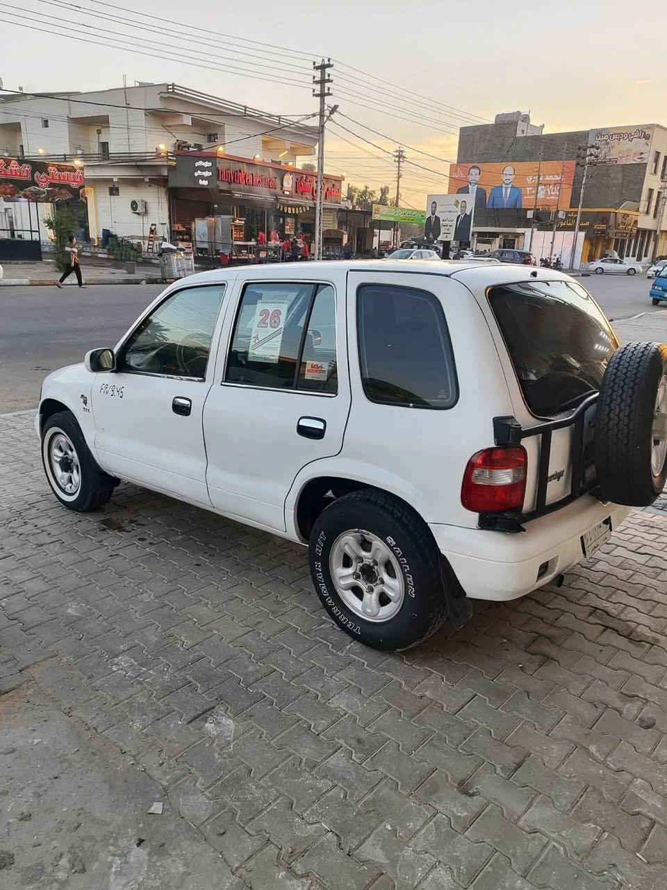 كيا سبورتج موديل 1995 محرك 2000 كير عادي تبريد نقص غاز السيارة متعوب عليه وجاهزة من كلشي رقم بغداد الماني الشرعي بهيت تحويل مباشر السعر 43 للاستفسار اكثر ***********
